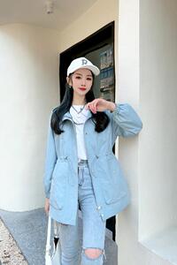 春季新款风衣图片