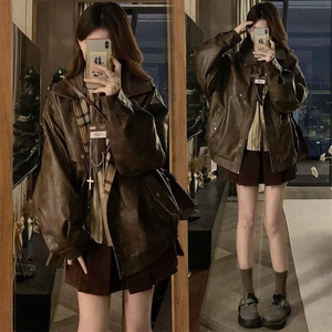 W9352-P78潮流秋季新款外套潮流上衣服男女夹克韩版百搭2025