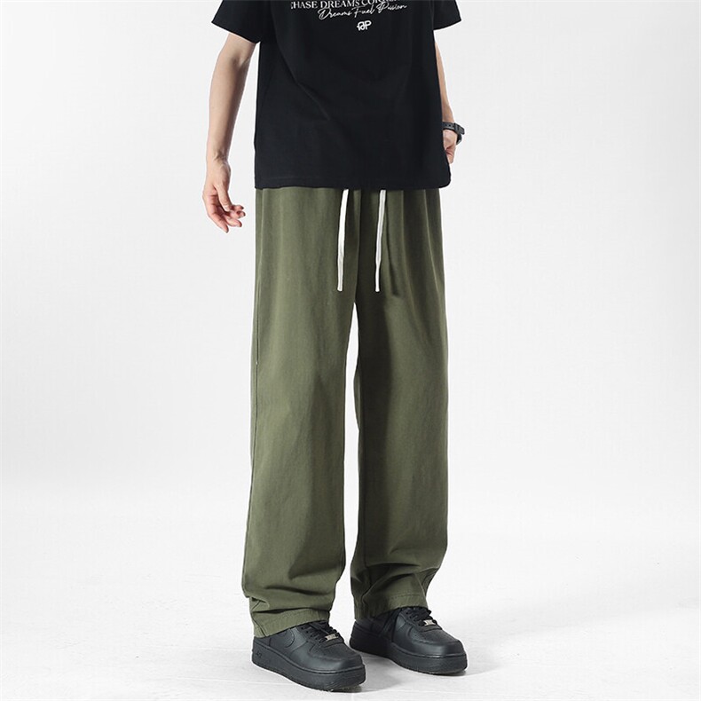 水洗棉纯棉牛仔工装裤夏季纯棉休闲裤帅气薄款直筒裤子,男装牛仔裤,星座302A-2