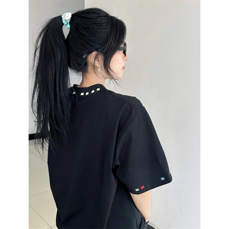 H0515-p35高品质刺绣设计感T恤男女同款情侣T恤,男装T恤,星座617A-2