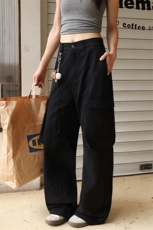 重磅美式高街复古水洗工装潮牌伞兵长裤A436-6222B-P701118，男装休闲裤，电商A436