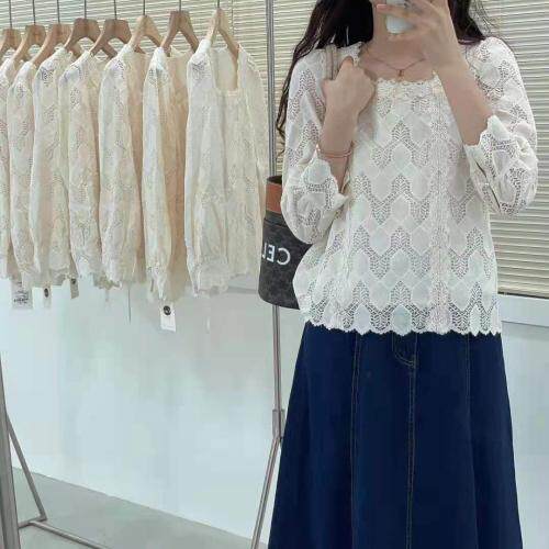 现货秋气质款蕾丝上衣，其它，晗梦轩