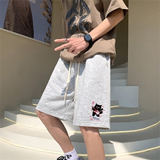 新款抖音直播得物品质运动男中裤五分短裤K0505特P25，男装牛仔裤，电商C408-1(原B339-1)