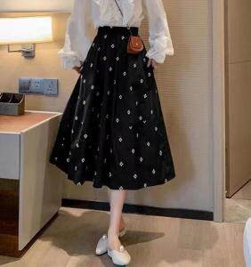 夏季花半裙，女装半身裙，曼希野