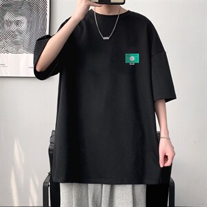 DX17264-P20纯棉短袖t恤男大码半袖打底衫宽松体恤衫大皂风，男装T恤，电商A040