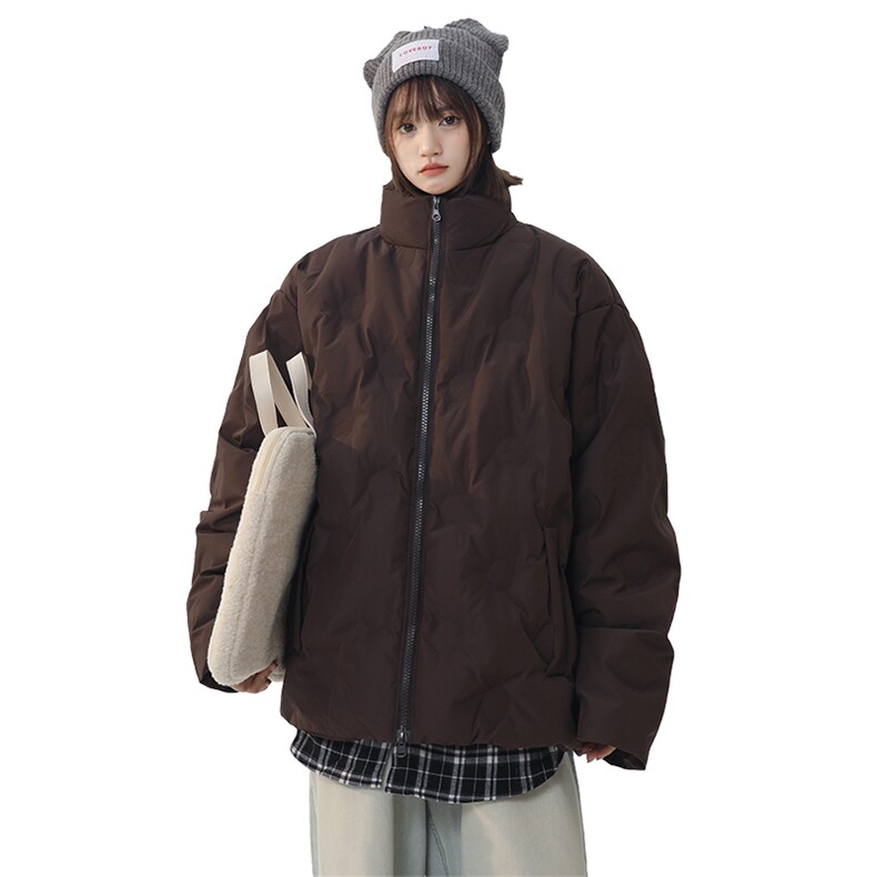 港风情侣定制面料L保暖立领羽绒服外套225-2-Y205-P255控328,男装羽绒服,星座225-2