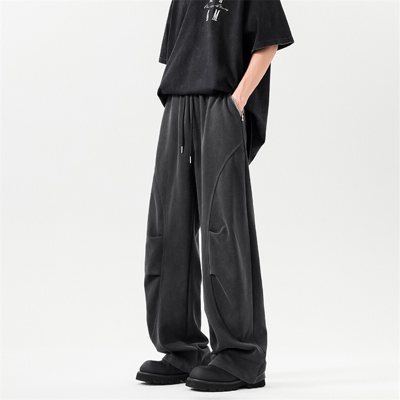 B258-K9902-P65控88抖音品质休闲裤面料成分70%棉30%聚酯纤维,男装休闲裤,电商B258