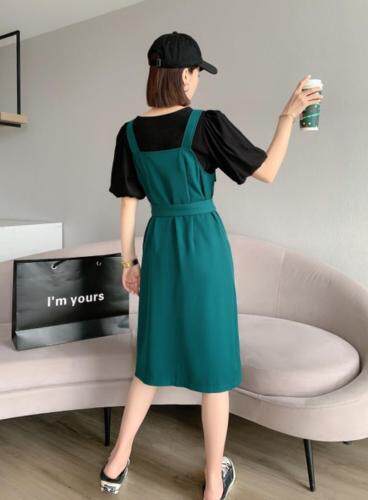 两件套连衣裙，女装连衣裙，觅 愉