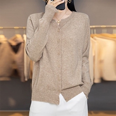 针织短袖t恤女2025新款夏季薄款宽松显瘦打底上衣小衫，女装T恤，众美斯特