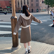 【新品】秋季连衣裙套装-82397-P150-K208，女装套装/套裙，辉之琳