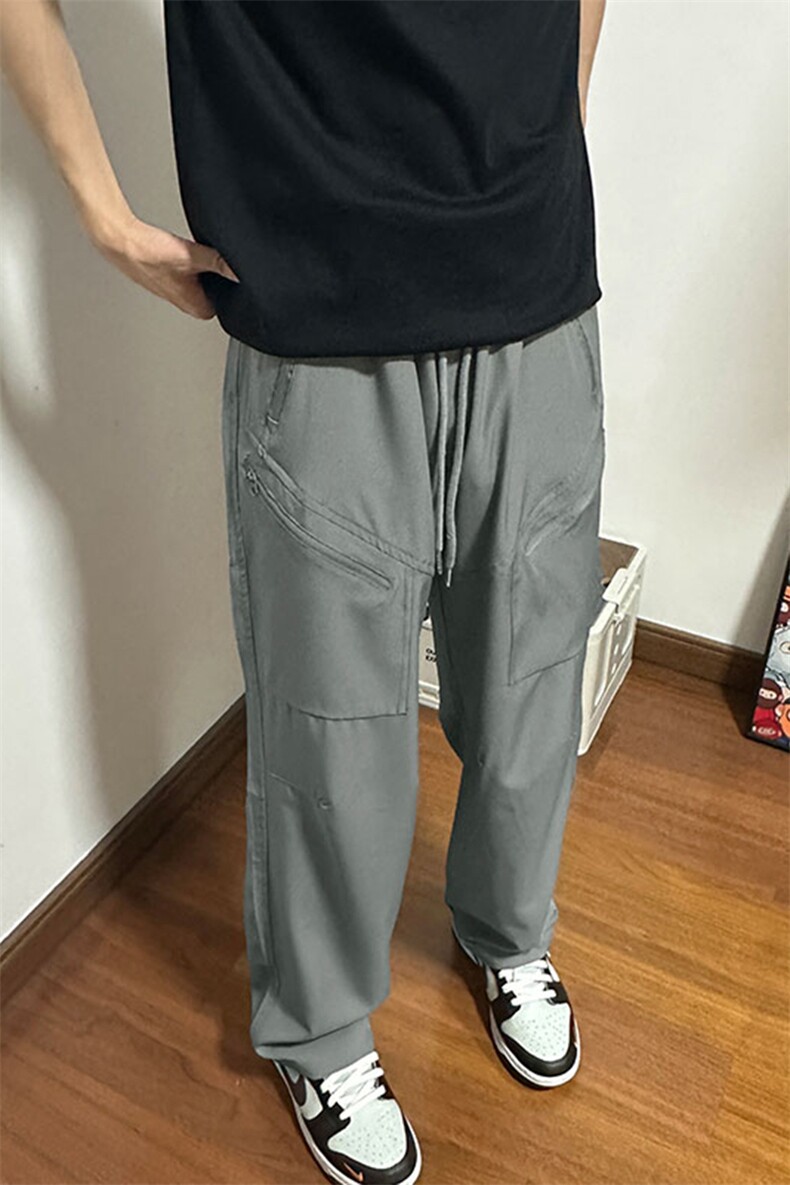 三防面料冲锋裤男款美式伞兵裤宽松直筒裤XK403-P45限价59,男装休闲裤,电商A178