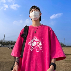 水洗玫红