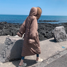 大货已出2021新版侧绑带格子棉衣8605-A85（），女装棉衣/棉服，浙宝225