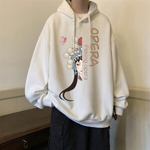 纯棉连帽卫衣男大码运动帽衫宽松薄WY2161-P35 加绒款-P40,男装卫衣,电商A040