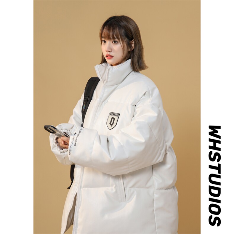 PU皮棉衣棉服男女面包服立领冬装棉袄皮衣外套3358-P80控108,男装皮衣,星座207