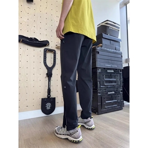 W10193-P45 网图现货 垂感弹力宽松休闲长裤侧拉链微锥工装裤图片