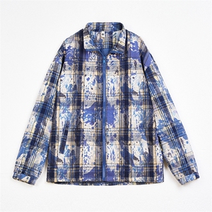 高街潮牌休闲上衣潮流宽松夹克A086-JK6699-P45,汉服鞋子品牌穿搭图片