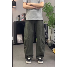 1506A/GF130/52工装裤男款秋春提裆弯刀裤子，男装工装外套，星座1506A