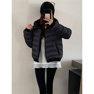 排骨棉服女短款冬季新款韩版时尚百搭加厚保暖外套图片