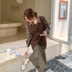 法式女装休闲风时尚套装衬衫套装慵懒风气质INS风春秋显瘦气质，女装套装/套裙，浙宝301