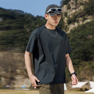 短袖夏季速干轻薄透气防晒上衣服男防紫外线半袖A406 T886 特P30图片