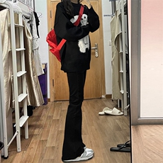 主推货足自家图秋冬弹力男修身大码直筒微喇牛仔裤女K860-P50，男装牛仔裤，星座205