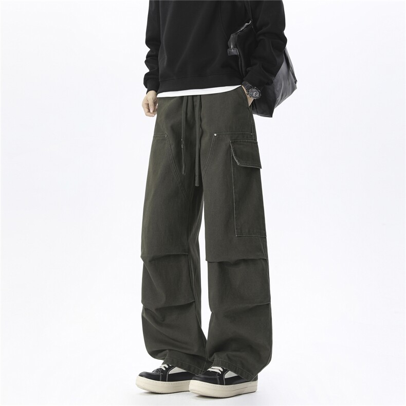 现货春季微收口直筒裤长裤休闲裤A014-DY26007-特P45，男装休闲裤，电商A014