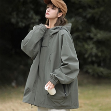 904-2-MY745-68特秋季登山服户外宽松三防连帽夹克男女同款，男装夹克，星座904-2