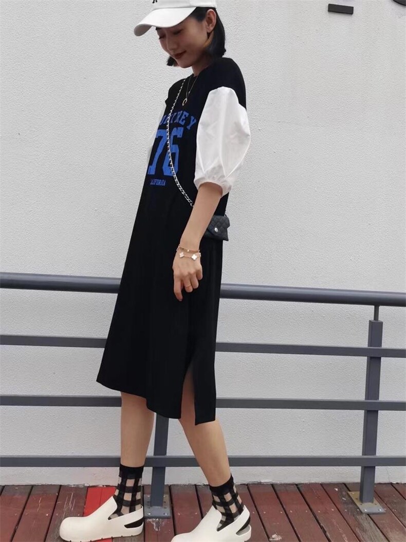 针织连衣裙，女装连衣裙，依多坊