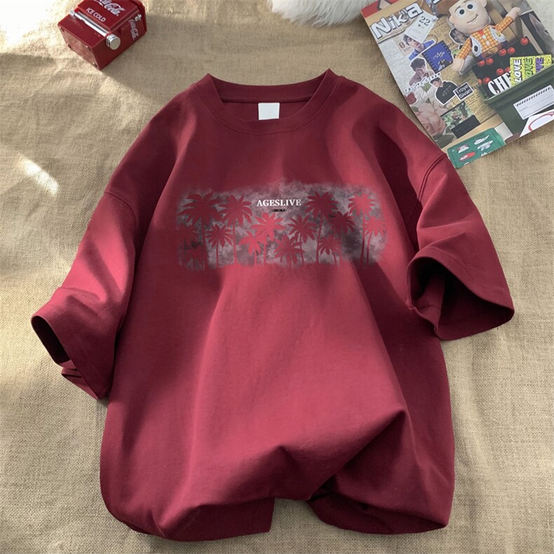 量大优供视频230g重磅纯棉短袖t恤男XT541-特P19,男装T恤,电商B371