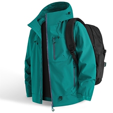 冲锋衣2025新款春秋季户外防风防水登山服外套女A436-25015-P52，男装夹克，电商A436