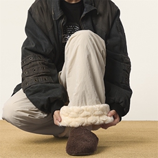 东北外穿羊羔绒棉裤男冬季潮牌加绒加厚防寒防水阔腿拖地滑雪裤子，男装休闲裤，星座604