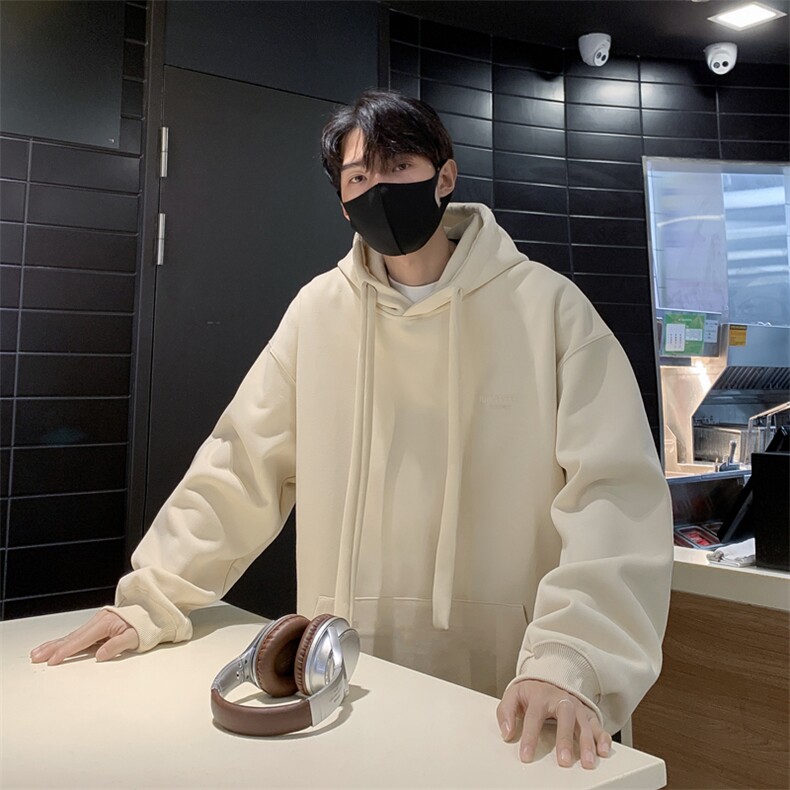 连帽卫衣纯色连帽外套,男装卫衣,星座410-7
