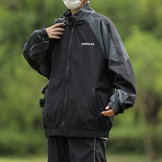 2024春秋季新款潮牌夹克上衣美式复古棒球服外套男士W7828-P48，男装夹克，星座512-3