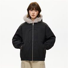 网图男女同款座山雕棉衣男连帽工装冬季加绒棉服男F552P108，男装棉衣，电商D325