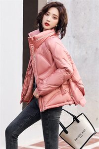 棉衣/棉服保暖刺绣长袖气质百搭2020年冬季显瘦图片