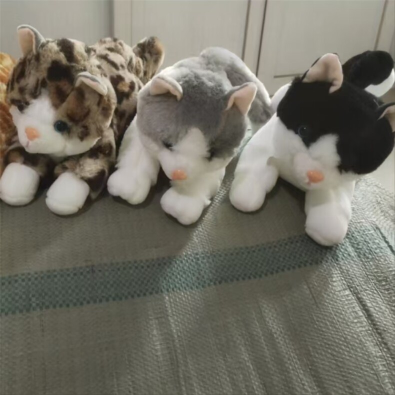 猫，烨腾仿真毛绒玩具