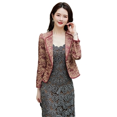 婵米儿2023新款披肩女短款外套秋季西装百搭连衣裙上衣，女装短外套，婵米儿