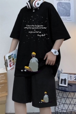 短袖t恤男夏季韩版潮流休闲运动套装帅气潮牌上衣A161-2-TZ07-P50，男装休闲套装，电商A161-2