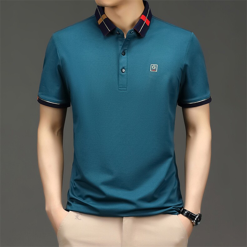 短袖polo衫男士时尚上衣翻领百搭夏季商务宽松潮流T恤SQ8807-P50,男装Polo衫,星座1105-3