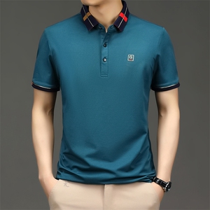 短袖polo衫男士时尚上衣翻领百搭夏季商务宽松潮流T恤SQ8807-P50,男机械师神话搭配排名2021图片