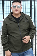 M-9XL男大码连帽夹克外套5032-1_356(M-4XLP60A4XL-9XLP70)，男装夹克，星座1516-1
