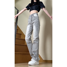 春季新款港风美式高街抖音品质弹力牛仔裤XZ213-NZ7097-P60控78，男装牛仔裤，星座213