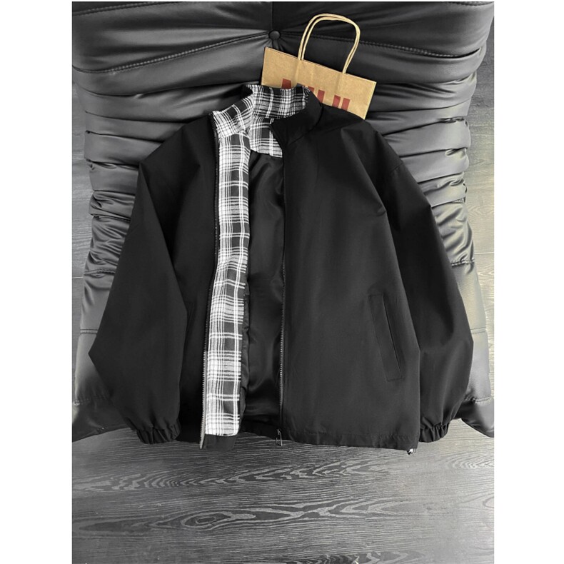 2026春款撞色拼接潮流夹克男女美式复古抖音得物品质外套6161-P27，男装夹克，星座207