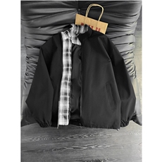 2026春款撞色拼接潮流夹克男女美式复古抖音得物品质外套6161-P27，男装夹克，星座207