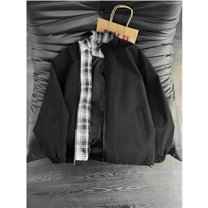 2026春款撞色拼接潮流夹克男女美式复古抖音得物品质外套6161-P27，男装夹克，星座207