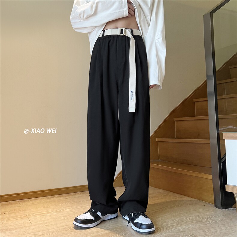 抖音品质秋装休闲裤男拖地裤D329-QM520-P60-控78送腰带,男装休闲裤,电商D329