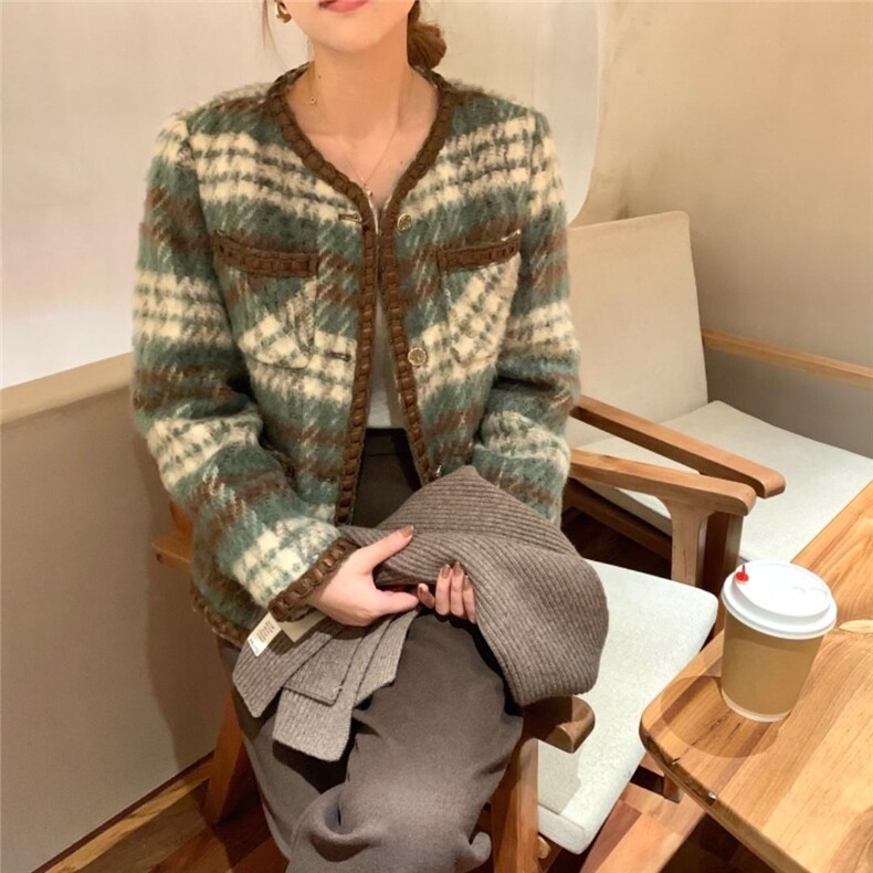 冬装新款小香羽绒服，女装羽绒服，奥瑾