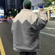 22冬季加绒加厚羊羔绒棉衣男装保暖棉服外套男MY103P105控价138，男装棉衣，电商A086