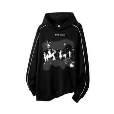 得物供货、复合重磅420克现货连帽卫衣宽松HD019-1-WYT2558-特P45，男装卫衣，电商019-1